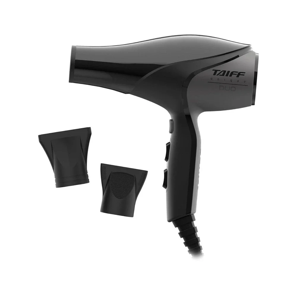 TAIFF Unique Duo Hair Dryer Professional 1875W‎ Titanium Ionic Tourmaline Gray